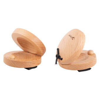 Classic World Wooden Castanets, 2pcs.