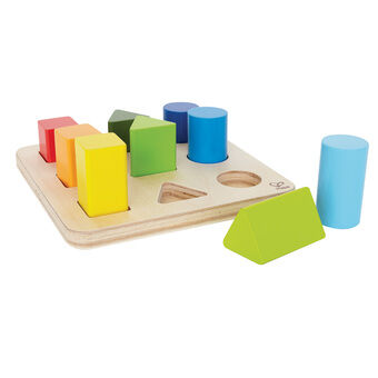 Hape Wooden Sorting Shelf Forms