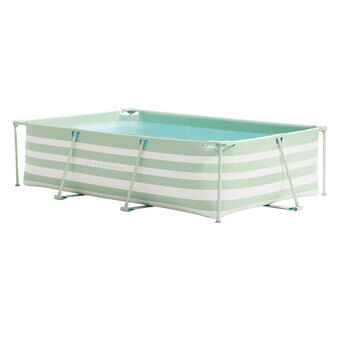 Swim Essentials Luxury Green Striped Pool, 300cm