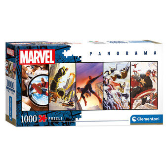 Clementoni Panorama Puzzle Marvel Superheroes, 1000st.