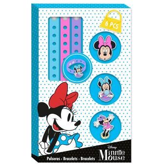 Bracelets with Charms Making Minnie Mouse