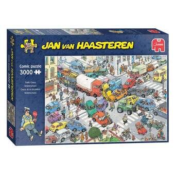 Jan van Haasteren Puzzle - Traffic Chaos, 3000pcs.