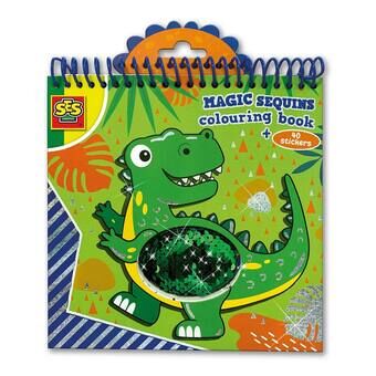 SES Magic Sequins Coloring Book