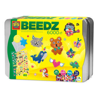 SES Creative Beedz Iron On Beads - Luxury Sorting Box