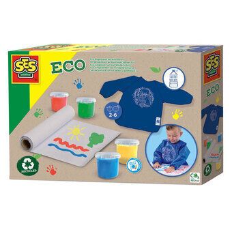 SES ECO Finger Paint Set with Klieder Apron