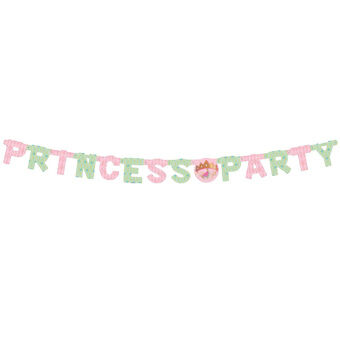 Letter garland Princess Party