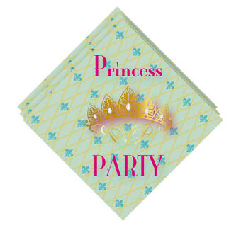 Napkins Princess Party, 20pcs.