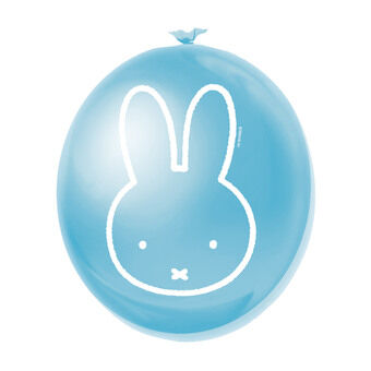 Balloons Miffy Blue, 6pcs.