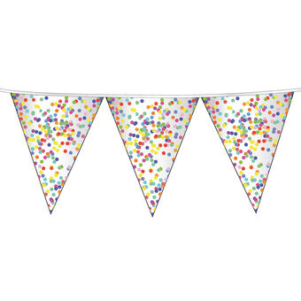 Flags line Confetti, 6mtr.