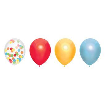 Balloon mix Rainbow, 6pcs.