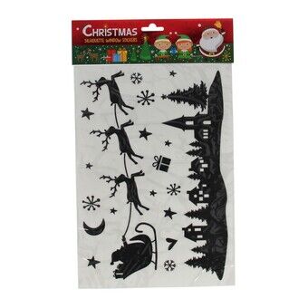 Silhouette Christmas Window Stickers