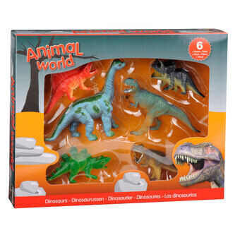 Dinosaurs Giftbox, 6pcs.