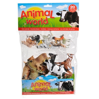 Farm animals, 20pcs.