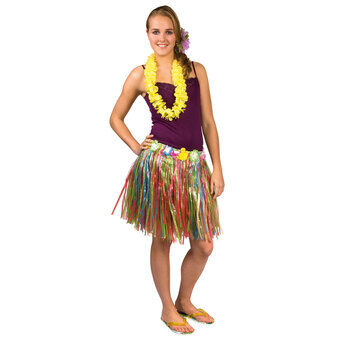 Hawaii Skirt Multi colors (45 Cm)