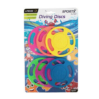 SportX Dive Discs, 6pcs.