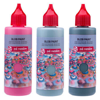 Talens Art Creation Blob Paint Pink, 3 pcs.