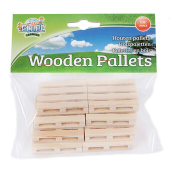 Kids Globe Wooden Pallets 1:32, 8pcs.