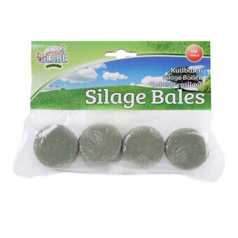 Kids Globe Round Silage Bales 1:32, 4pcs.