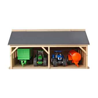 Kids Globe Farm Shed for Tractors 1:50