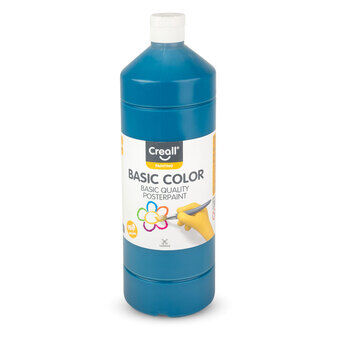 Creall School paint Turquoise, 1 liter