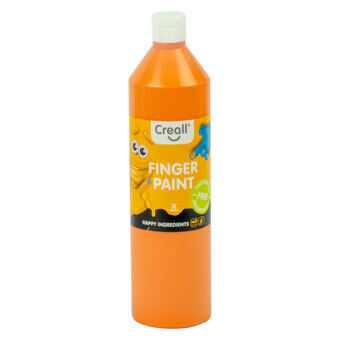 Creall Finger Paint Preservative Free Orange, 750ml