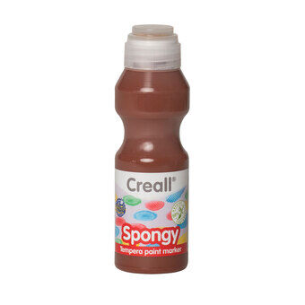 Creall Spongy Paint Pen Brown, 70ml