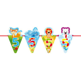 Flag line Animals - 5 years