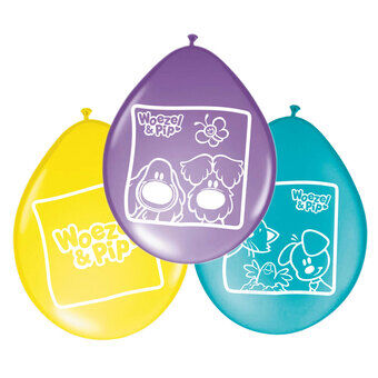 Woezel &amp; Pip balloons, 8pcs.