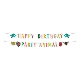 Letter Garland Wild Animals, 2pcs.