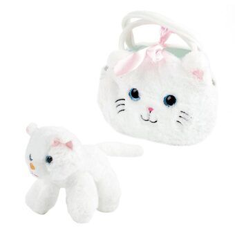 Stuffed Animal in Handbag Plush - Cat