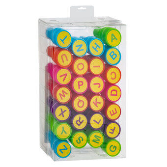 Stamp set Alphabet, 26 pcs.