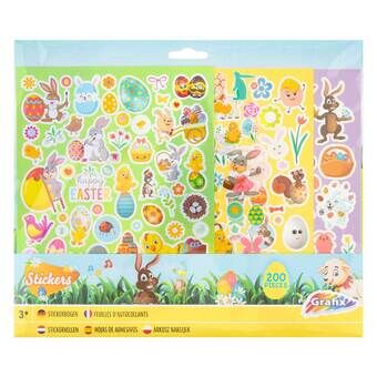 Sticker set Easter, 4 sheets