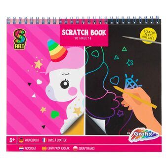 Scratch Book Monster, 10 Sheets