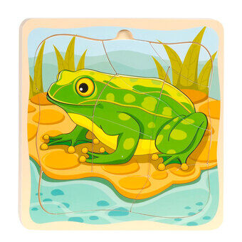 Layers Cycle Puzzle-Frog