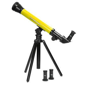 Telescope on Stand - Yellow