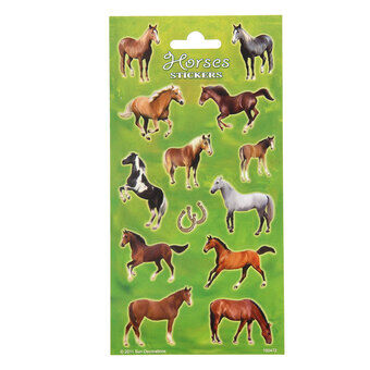 Sticker Sheet Horses