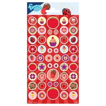 Sticker sheet with Fragrance - Strawberries