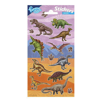 Sticker sheet Dinosaur