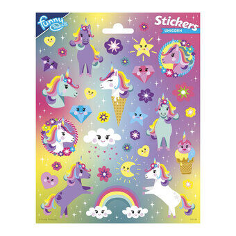 Sticker sheet Unicorn