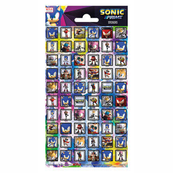 Sticker sheet Sonic