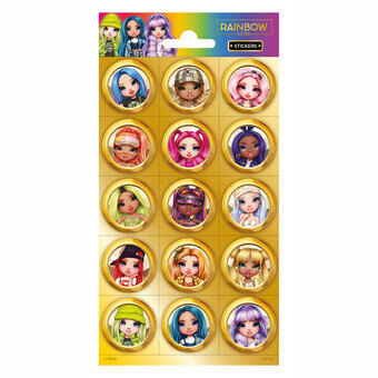 Sticker sheet Rainbow High