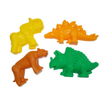 Cavallino Sand mold set Dino\'s and Wild Animals