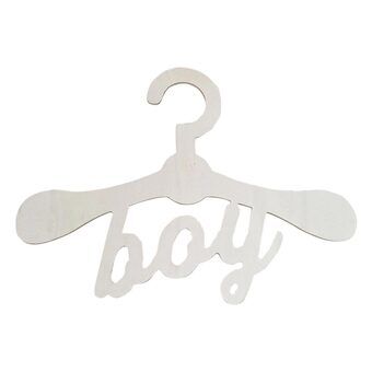 Plywood Wooden Children Clothes Hanger Boy