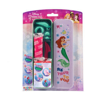 Disney Princess OkiDoki Clay Storage Tin 3D with Accessories