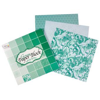 Craft Cardboard, 30 sheets - Green