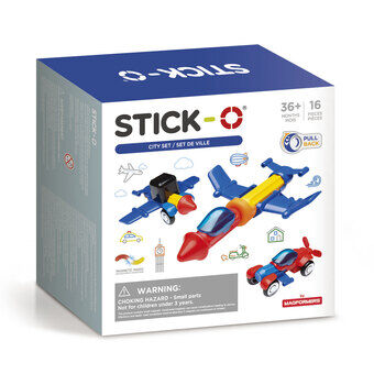 Stick-O City Set, 16 pcs.