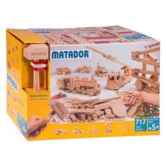 Matador Explorer E717 Construction set Wood, 717 pcs.