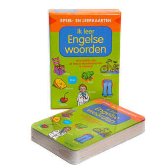 I learn English words-play and learn cards