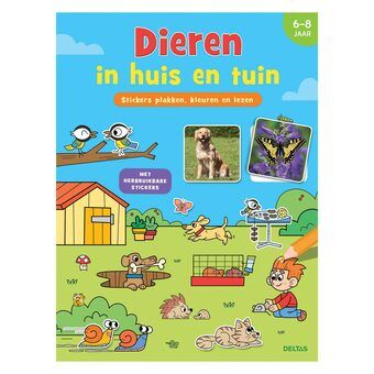 Sticker book - Animals in Home and Garden