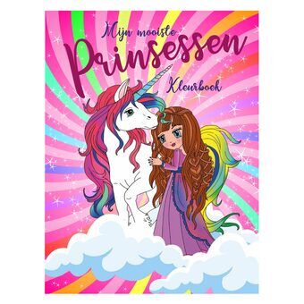 My Most Beautiful Princesses Coloring Book, 96pag.